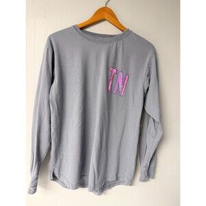 Royce Brand Tennessee TN Long Sleeve T Shirt Womens S Gray Southwestern